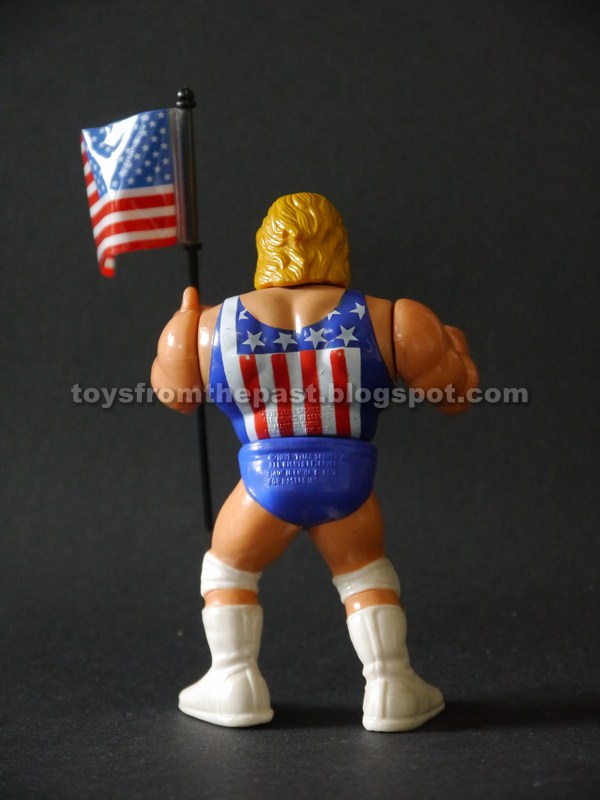 WWF Hacksaw Jim Duggan w/ USA Flag Series 9 Vintage Hasbro 1994