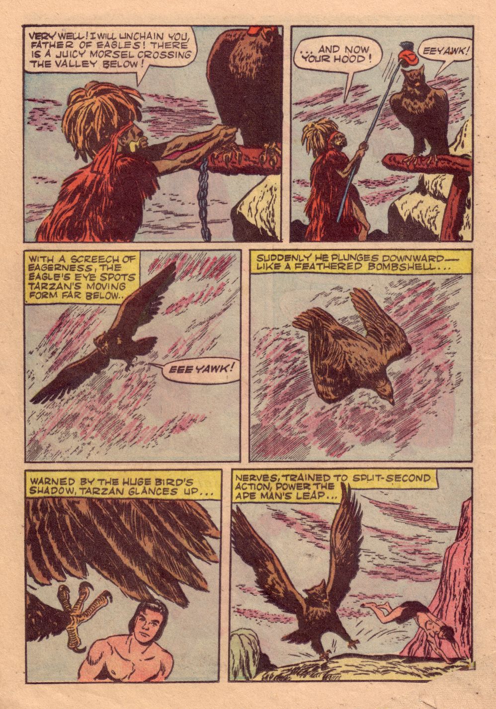 Read online Tarzan (1948) comic -  Issue #22 - 20