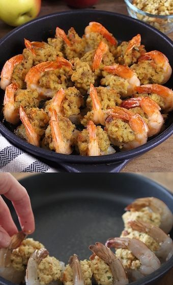 Stuffed Baked Jumbo Shrimp Stuffed Baked Jumbo Shrimp