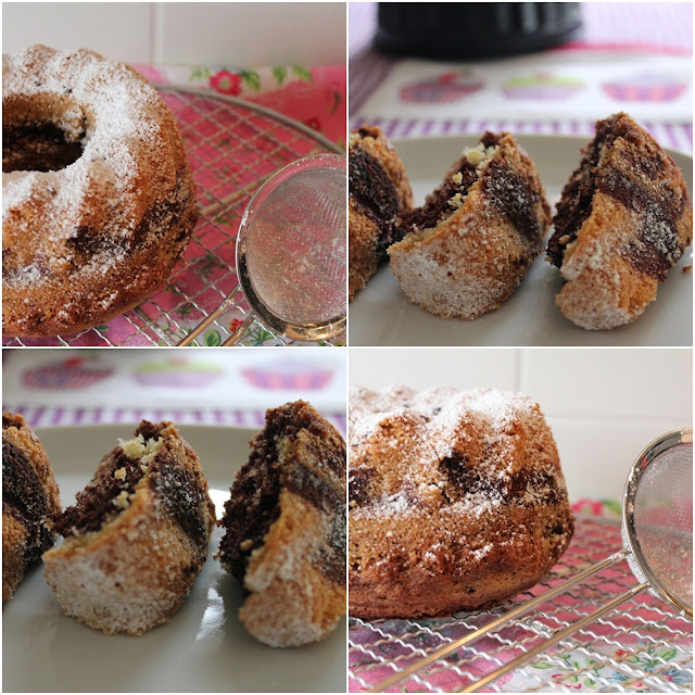 Wolkenfees Küchenwerkstatt: Mini-Marmorkuchen