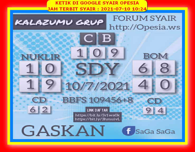Syair Togel Sdy 10 Juli 2021 Forum Syair Asiktoto Syair Togel Sdy 10 Juli 2021 Forum Syair Asiktoto