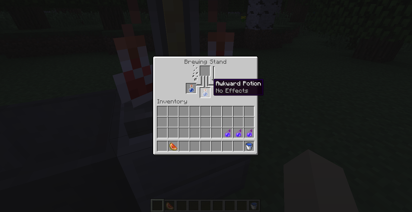 Minecraft How To How To Make A Potion Of Invisibility