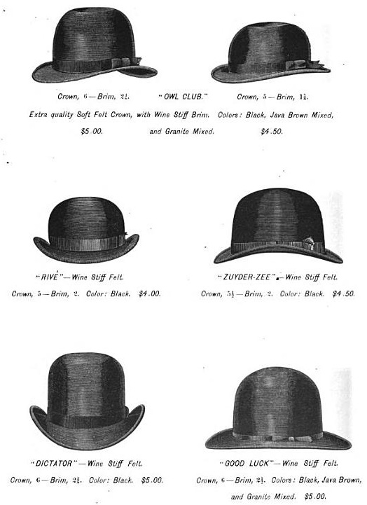 19th Century Historical Tidbits 1879 Hat Fashions