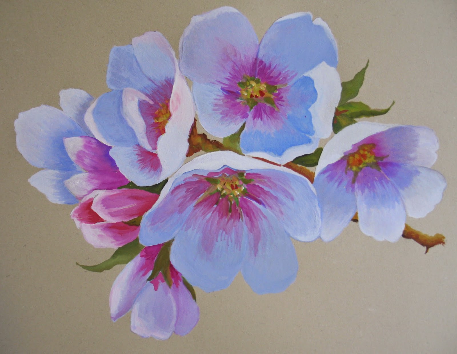 Nel's Everyday Painting Gouache Painting SOLD