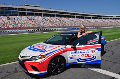 Sherry Pollex, DeAngelo Williams Named Honorary Pace Car Drivers For Bank of America ROVAL™ 400 Race Weekend