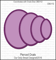 ODBD Custom Pierced Ovals Dies