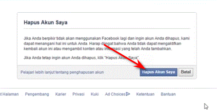 cara memblokir akun facebook 