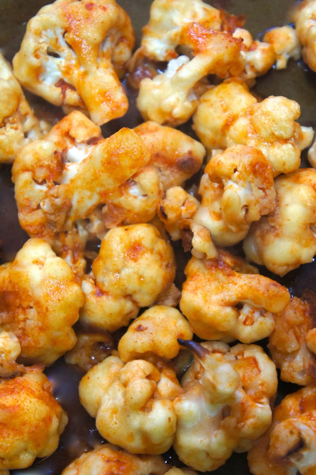 Savory Sweet and Satisfying Honey Lime Sriracha Cauliflower