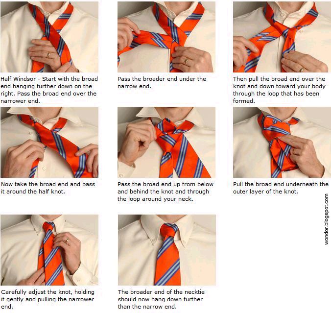 NetPowerInfo: How to knot a Tie.