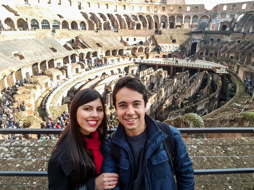 Visita ao Coliseu Roma
