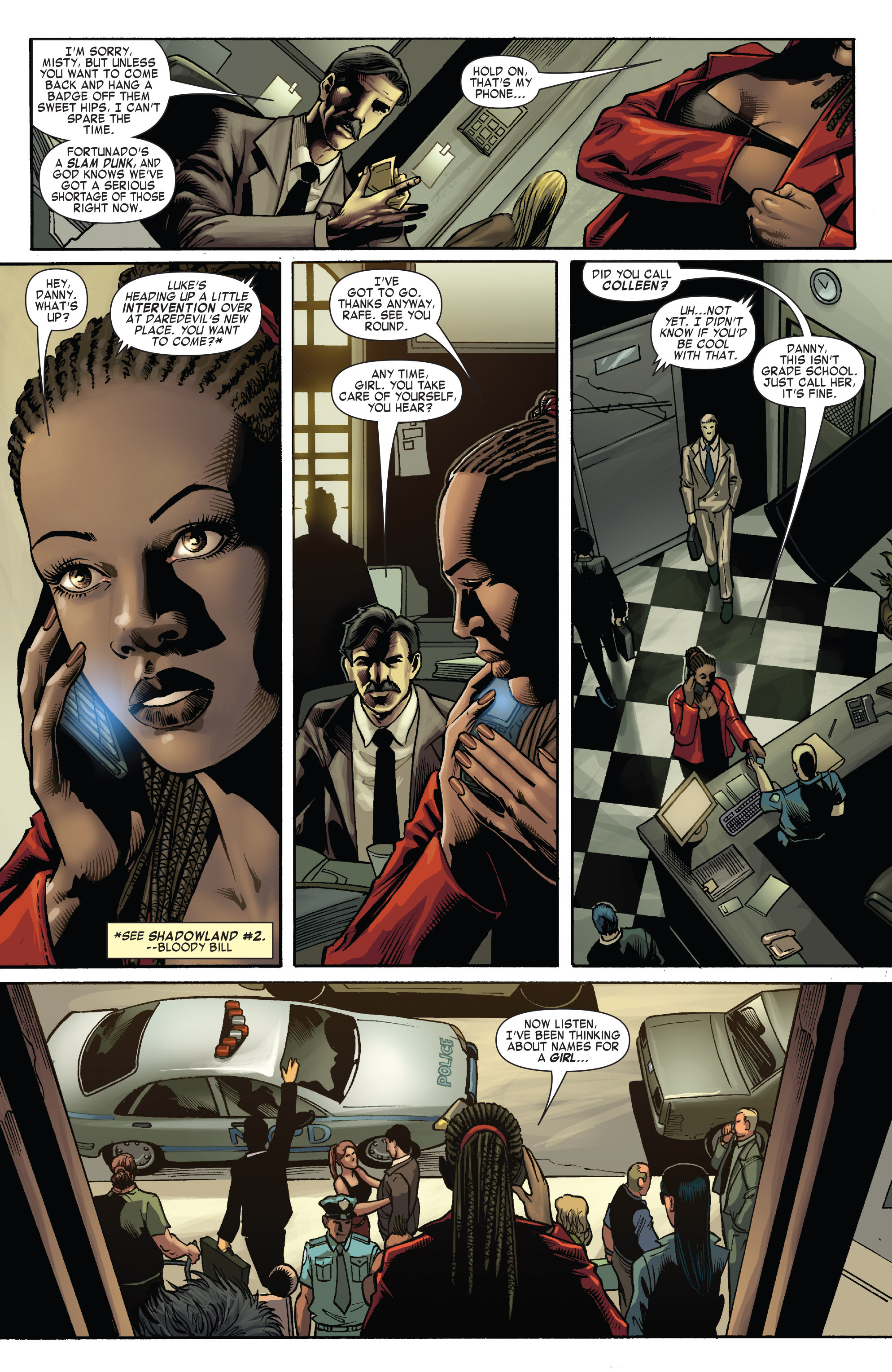 Read online Shadowland: Blood on the Streets comic -  Issue #1 - 16