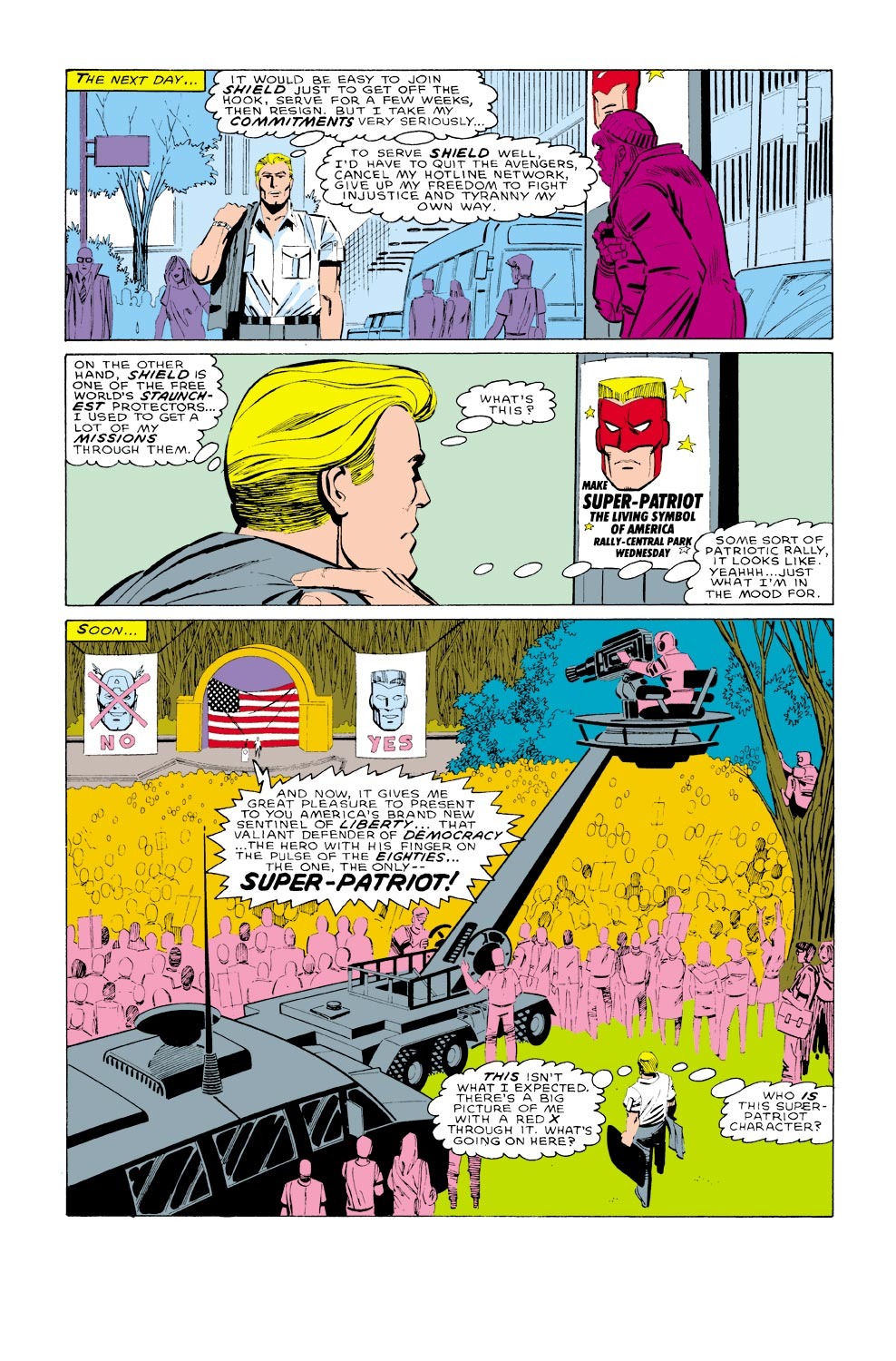 Read online Captain America (1968) comic -  Issue #323 - 12