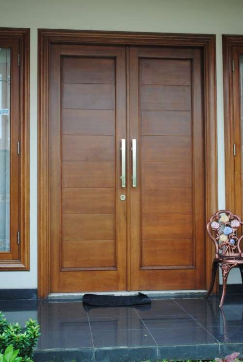 Inspirasi 35 Gambar  Pintu  Rumah Minimalis 