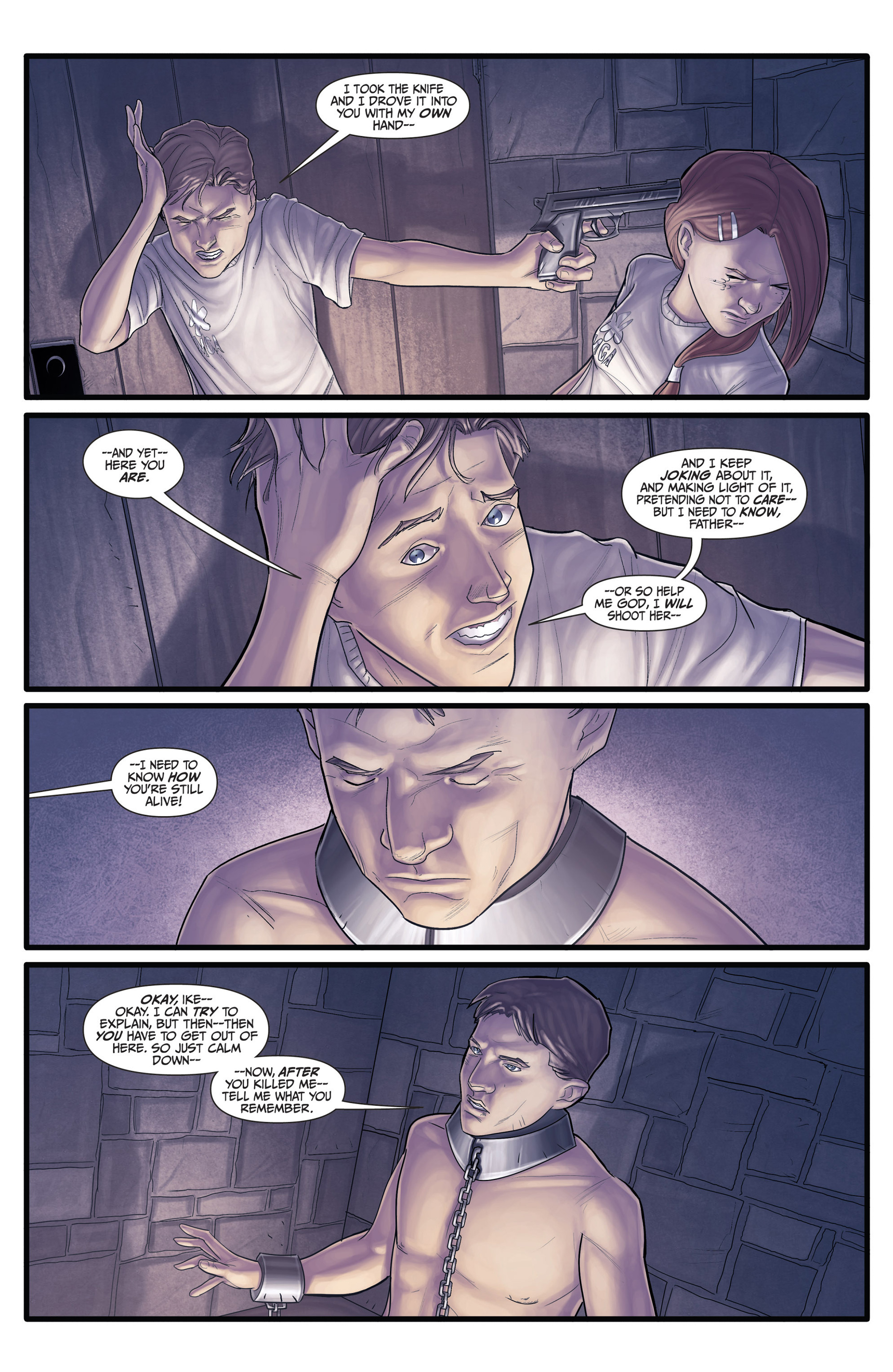 Read online Morning Glories comic -  Issue #25 - 44