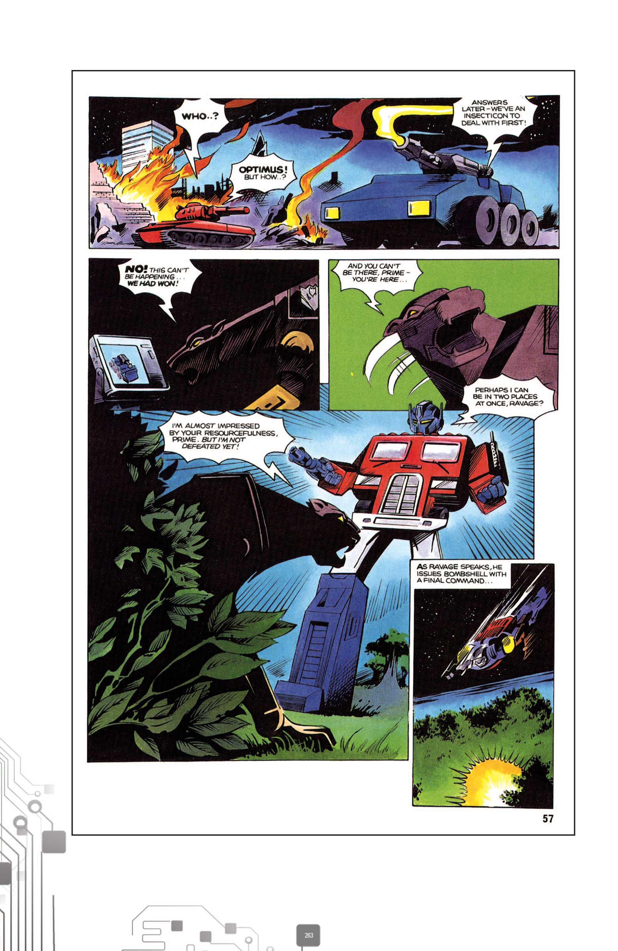 Read online The Transformers Classics UK comic -  Issue # TPB 1 - 264