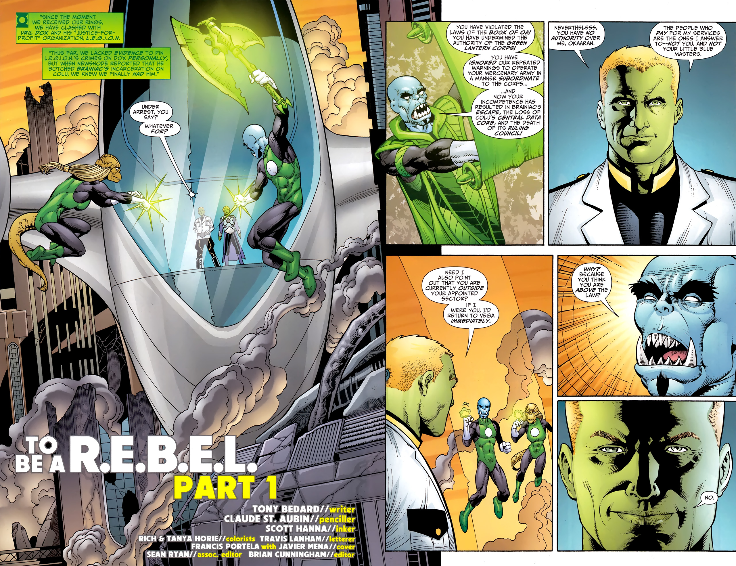 Read online R.E.B.E.L.S. comic -  Issue #21 - 3