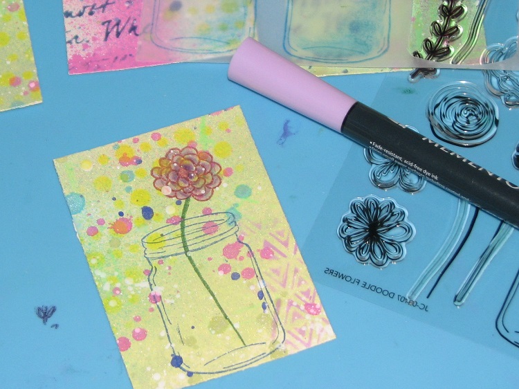 Memento Ink vs StazOn Ink - Ink it Up With Jessica, Card Making Ideas