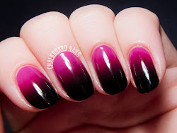 gradient bright nail nails vampy manicure chalkboard american bloglovin