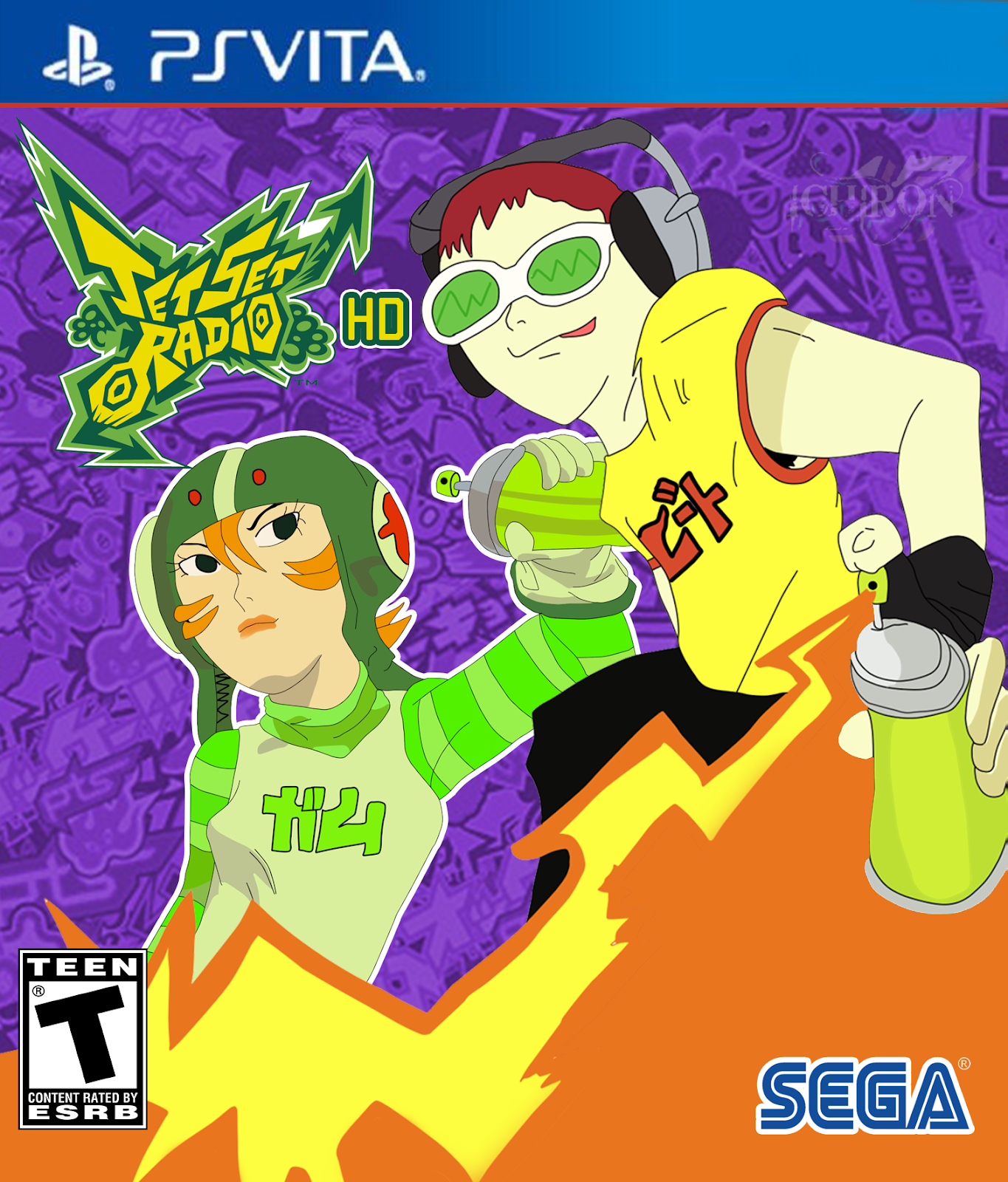 [Vita] Jet Set Radio Hiero's ISO Games Collection