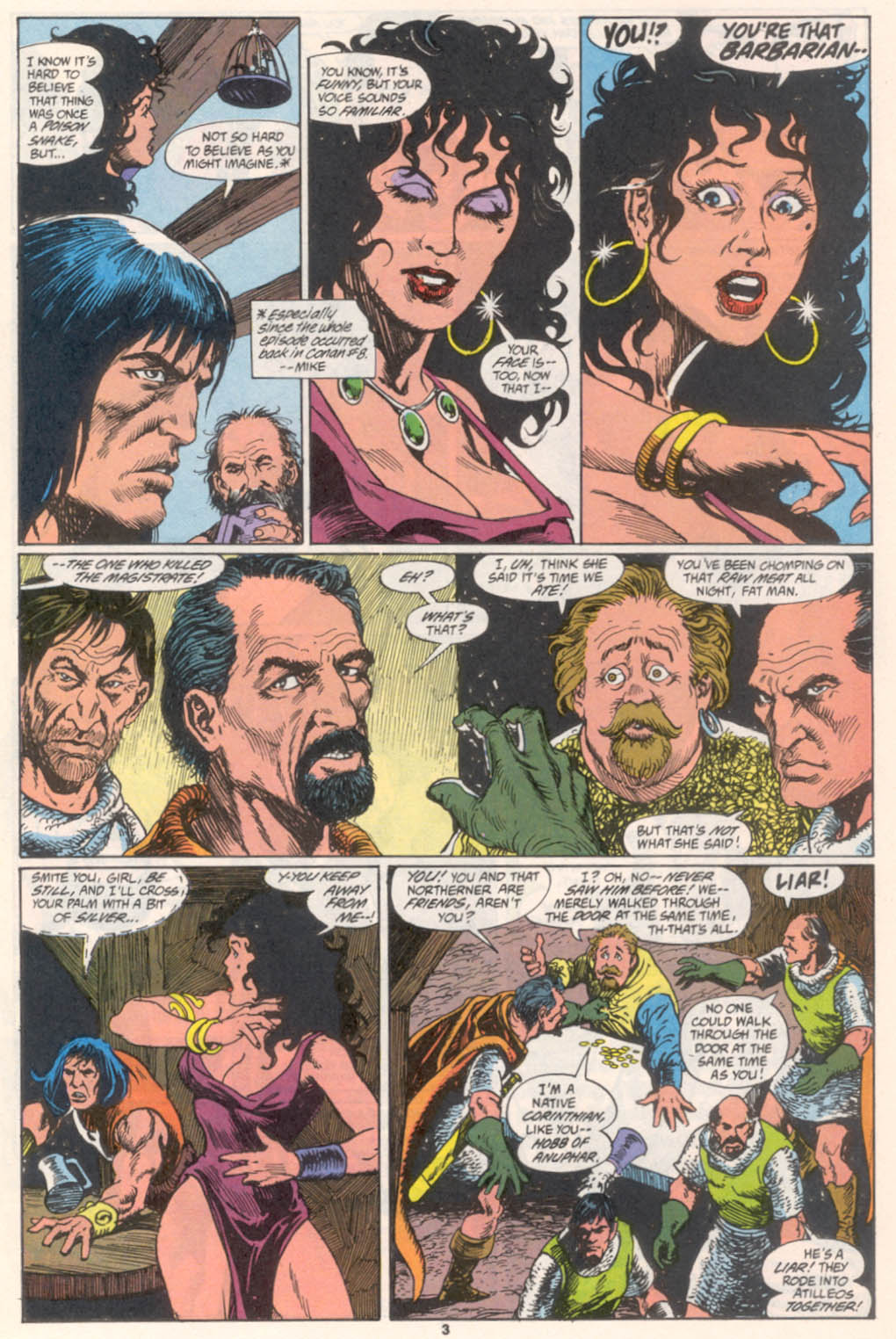 Read online Conan the Barbarian (1970) comic -  Issue #255 - 4
