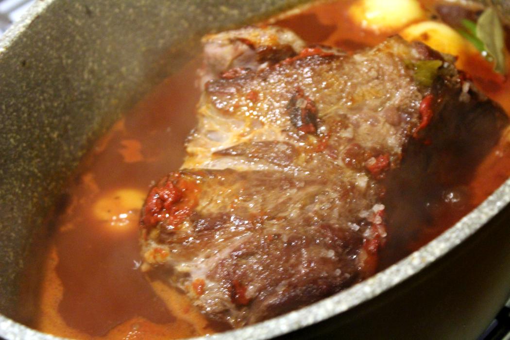 Rindernacken geschmort – günstiger Rinderbraten – glatzkoch.de