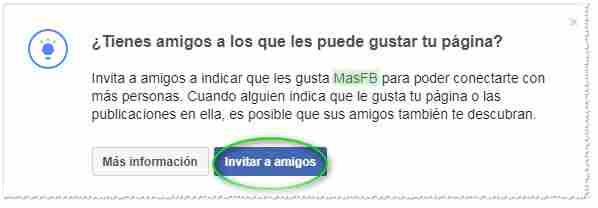 ¿Tienes amigos a los que les puede gustar tu página? Invitar amigos a Facebook - MasFB