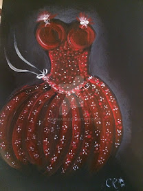 artedonypasion-reddress-art-acrylicpainting