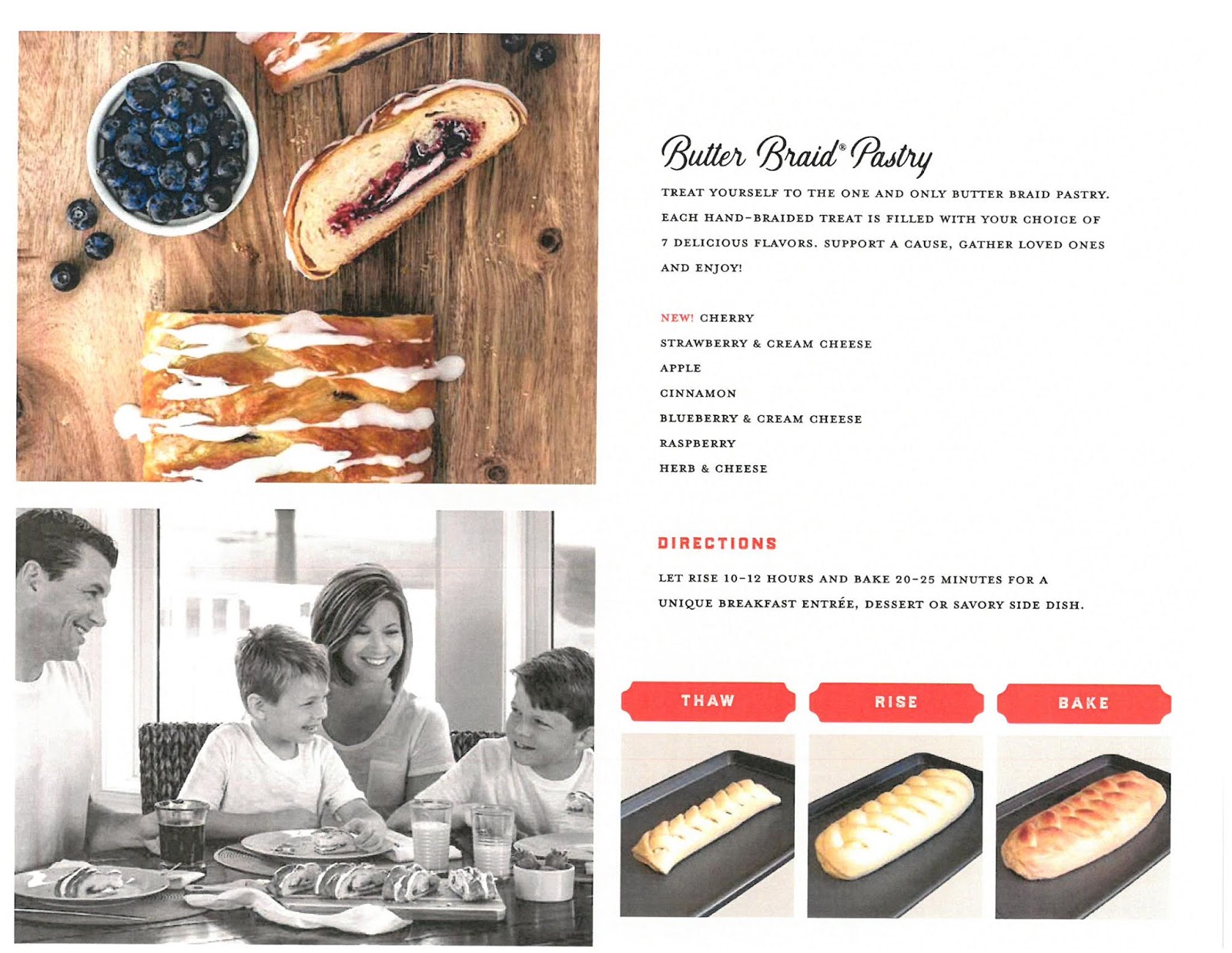 8th Grade Class Selling Butter Braids