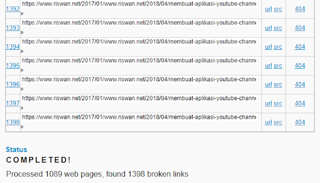 Cara Menghapus Broken Link Pada Blog Untuk Meningkatkan Pagerank