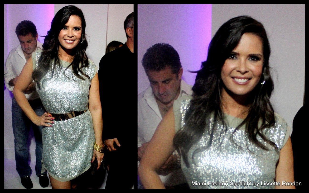 Karen Sierra attending  the "Real Housewives of Miami" season 3 premier party