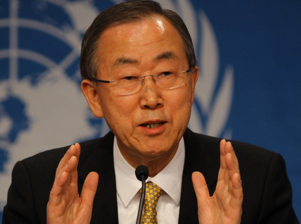Ban Ki-moon cancela visita al sur del Cáucaso