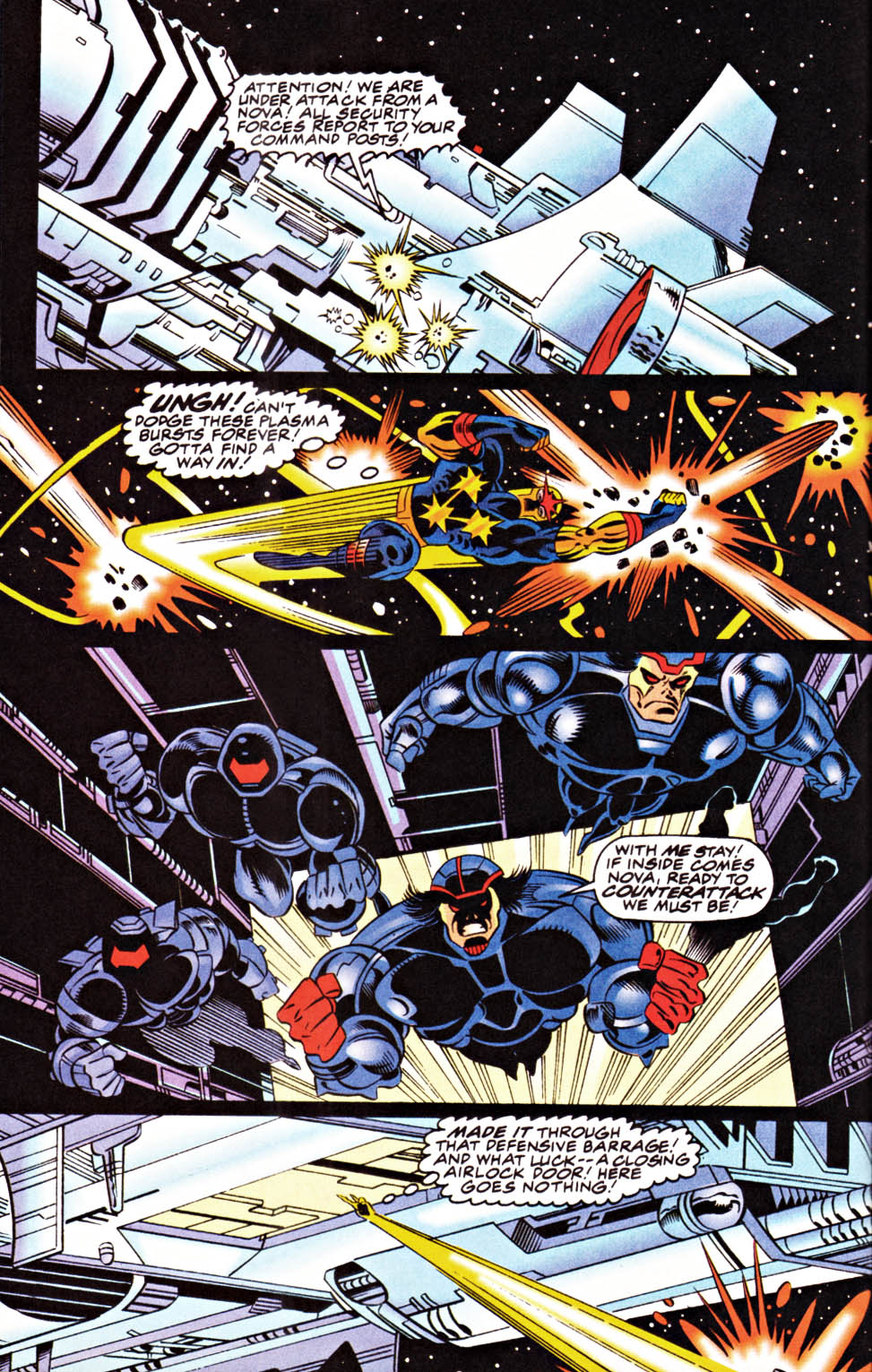 Read online Nova (1994) comic -  Issue #16 - 17