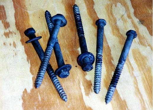 Those are a few of the bolts I removed