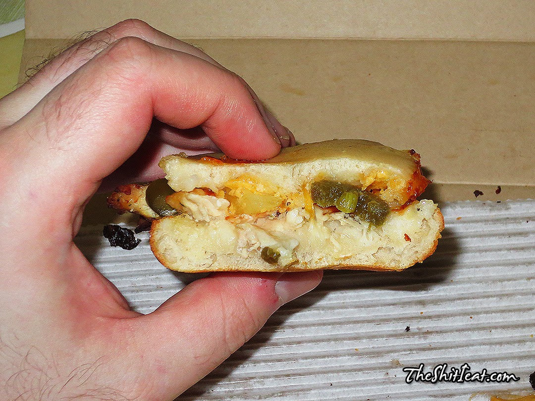 The Shit I Eat: Domino's Chicken Habanero Sandwich