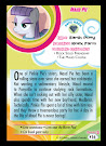 My Little Pony Maud Pie Series 5 Trading Card