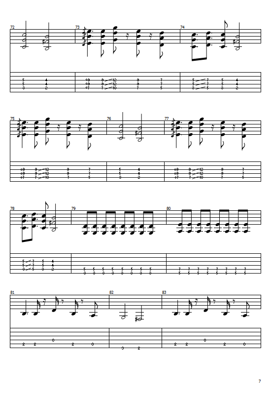 The White Stripes Seven Nation Army Free Guitar Tabs