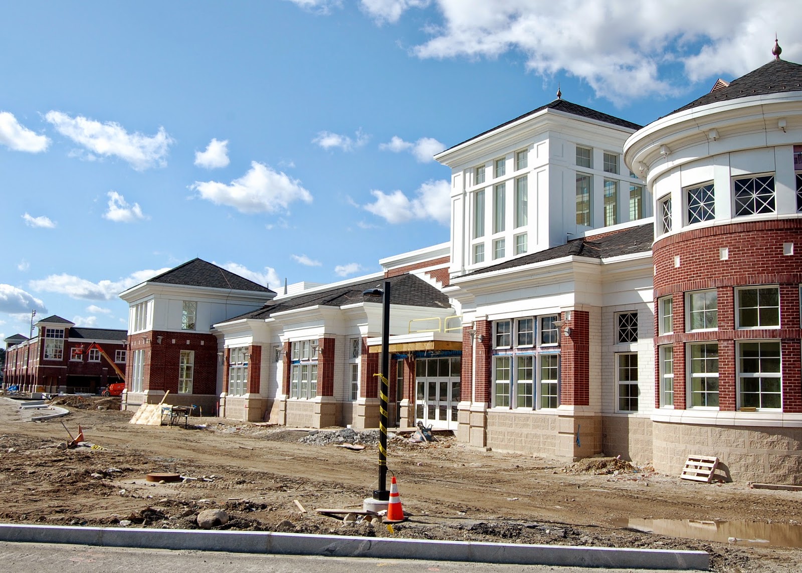new FHS - front view panorama