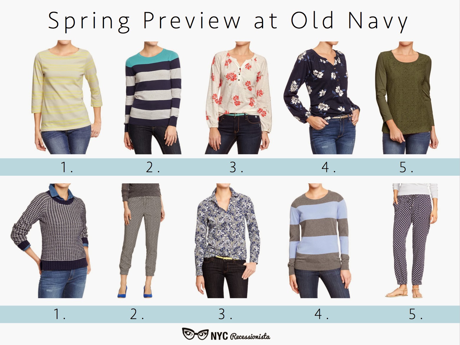 New Arrivals Week: Spring Preview at Old Navy - NYC Recessionista