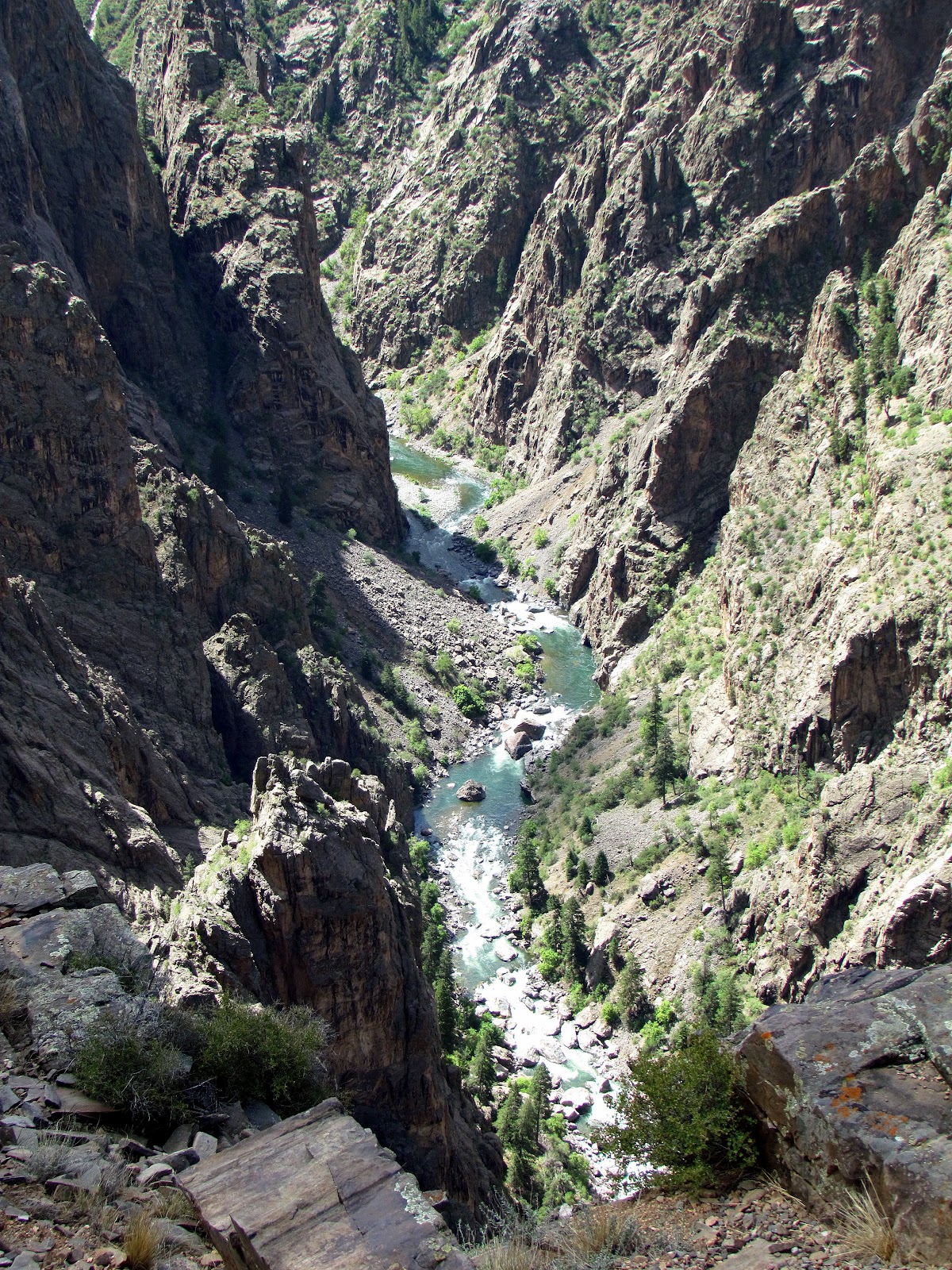 Paula & Dale on the road Grand Junction Black Canyon of the Gunnison