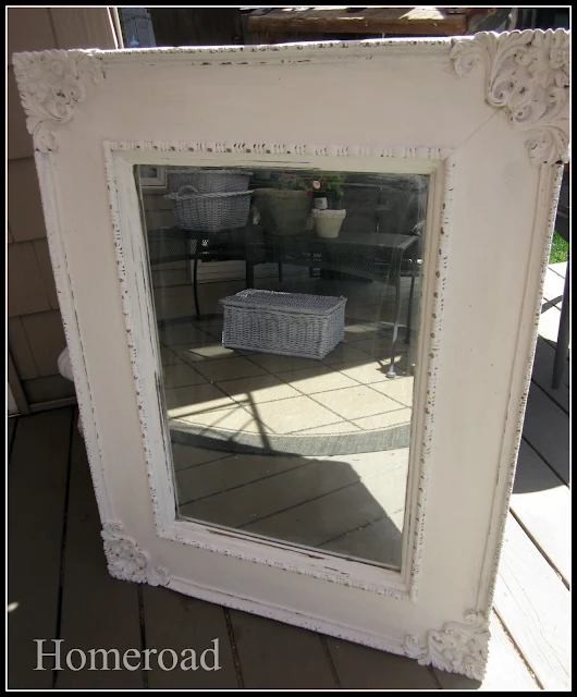 How to Paint an Ornate Mirror