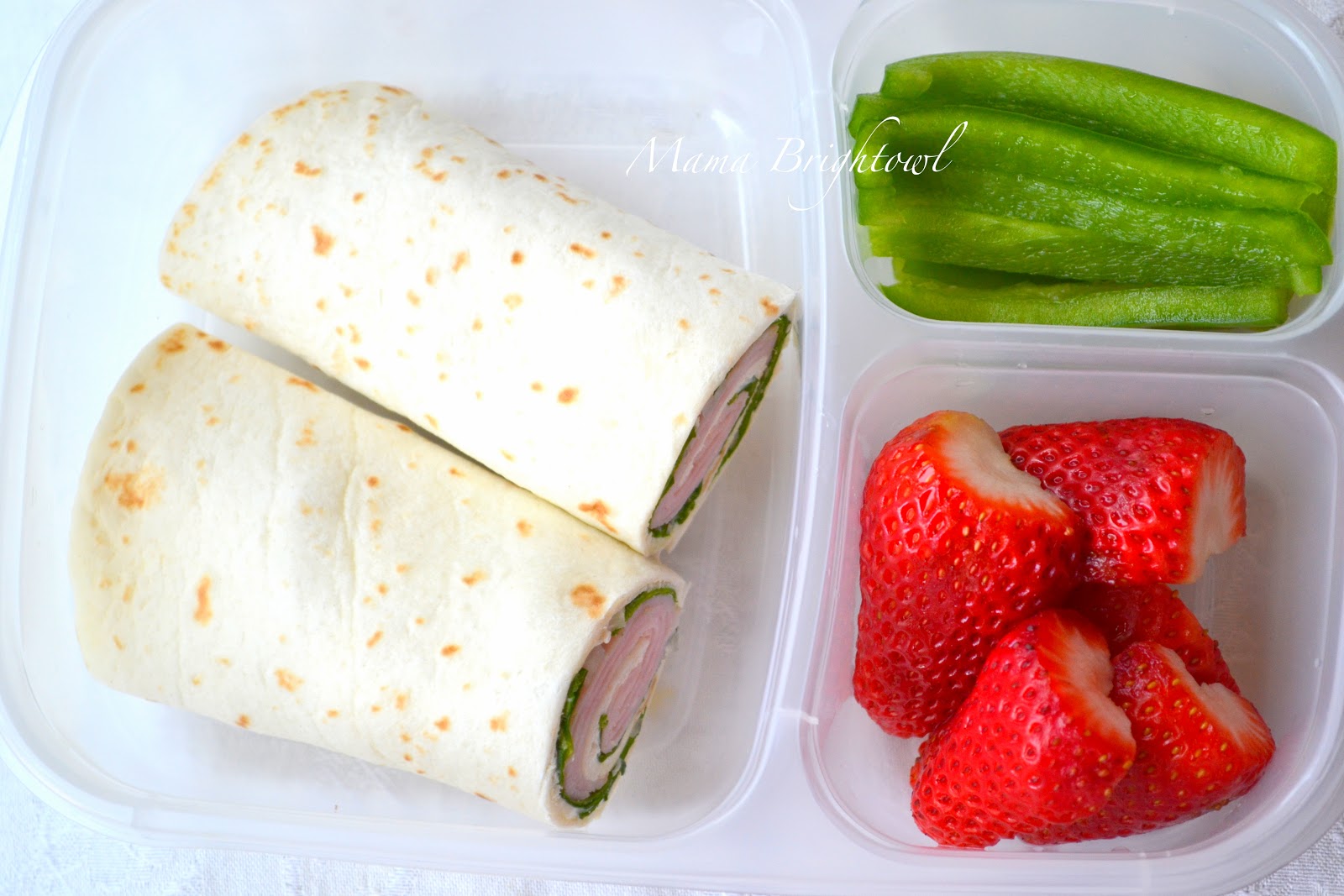 Nightowl Brightowl 300Calorie Lunch Turkey & Spinach Wrap