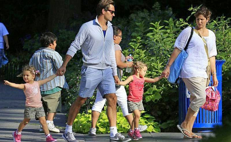 Roger Federer "La familia es lo mejor del Mundo"