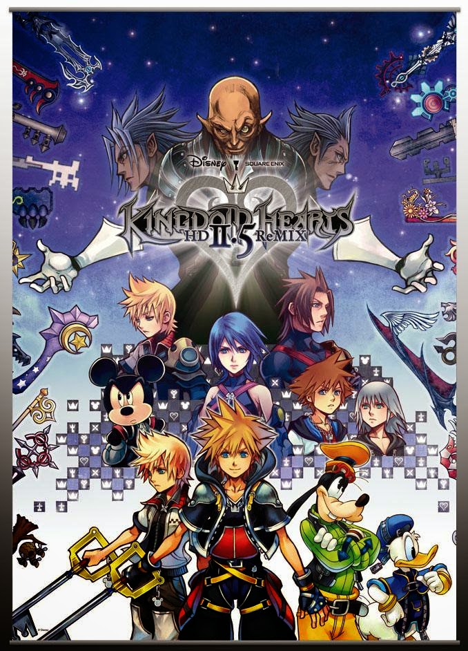  HOME Kingdom Hearts HD2.5 Remix Wall Scroll - Import Preorder $30.90 each