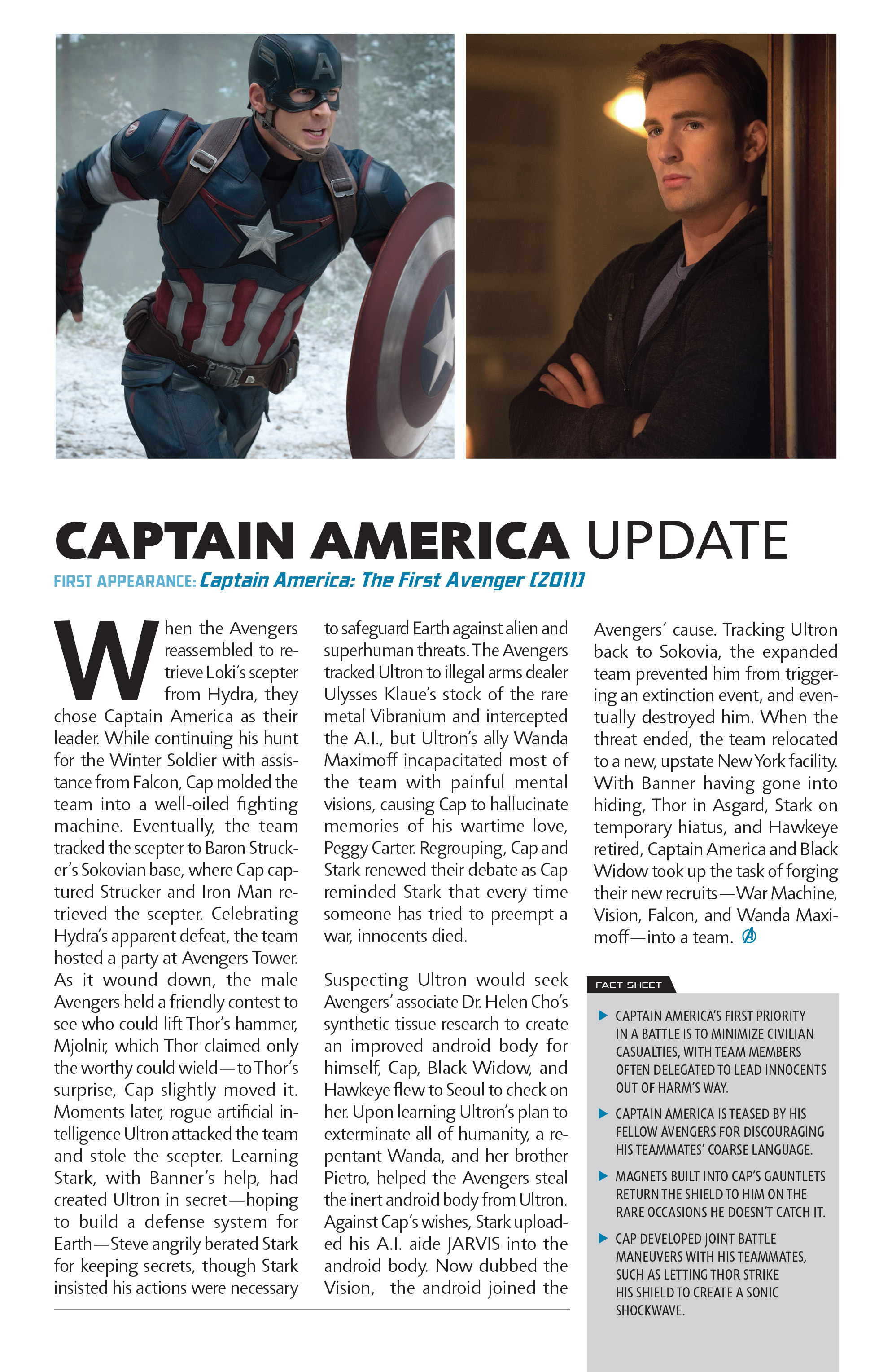 Read online Guidebook To the Marvel Cinematic Universe – Marvel's Avengers: Age of Ultron comic -  Issue # Full - 9