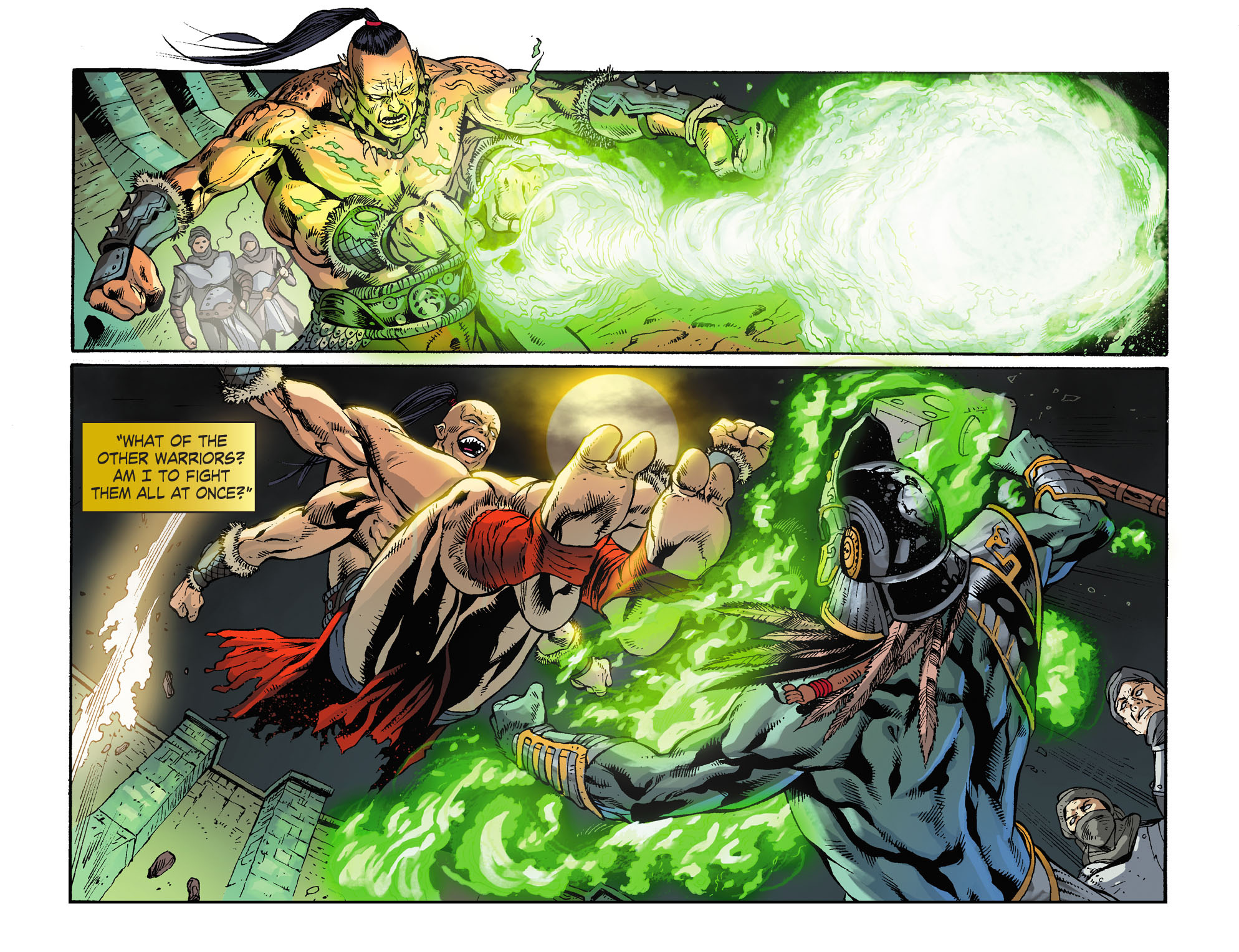 Read online Mortal Kombat X [I] comic -  Issue #7 - 17