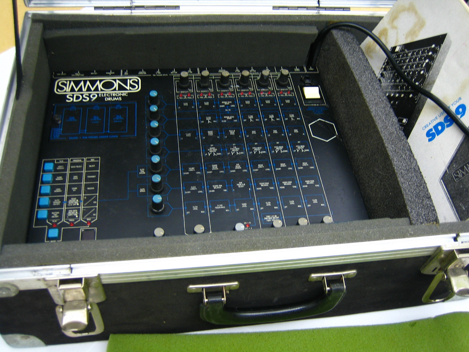 MATRIXSYNTH Simmons SDS9 Analog Digital Drum Synth & EPROM Library