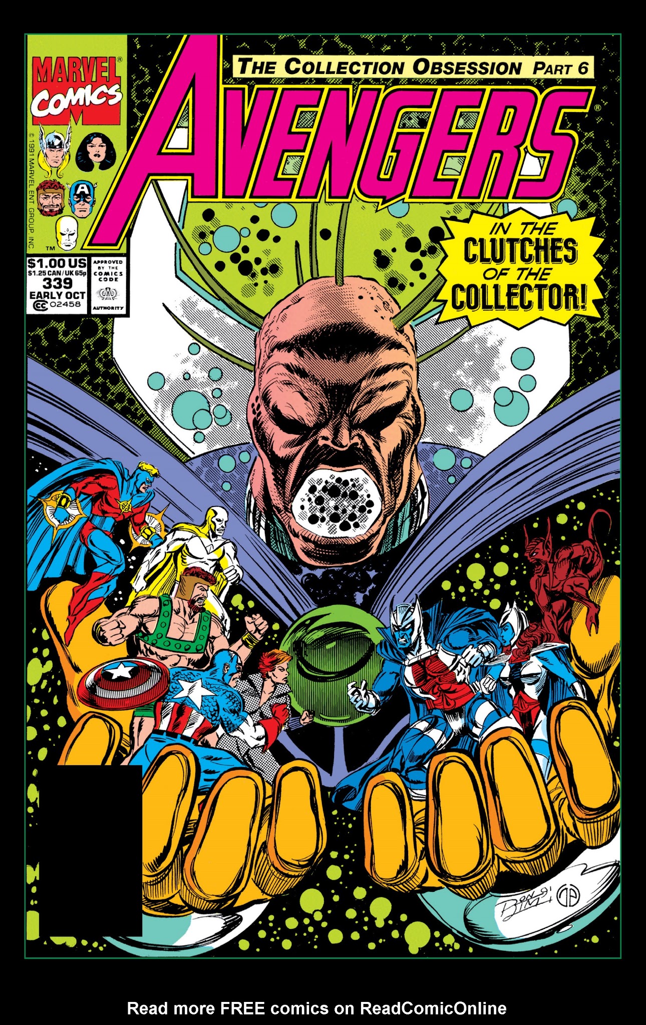 Read online Avengers Epic Collection: The Collection Obsession comic -  Issue # TPB - 352