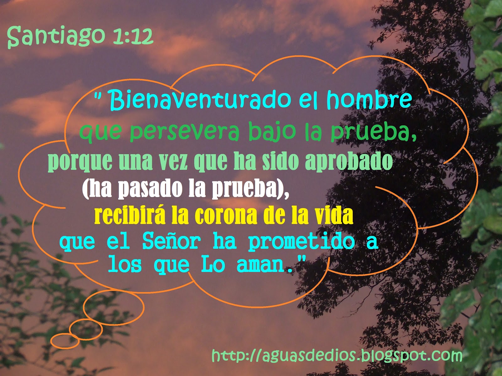 Compartamos la Palabra de Elohim Bienaventurado el hombre que persevera bajo la prueba