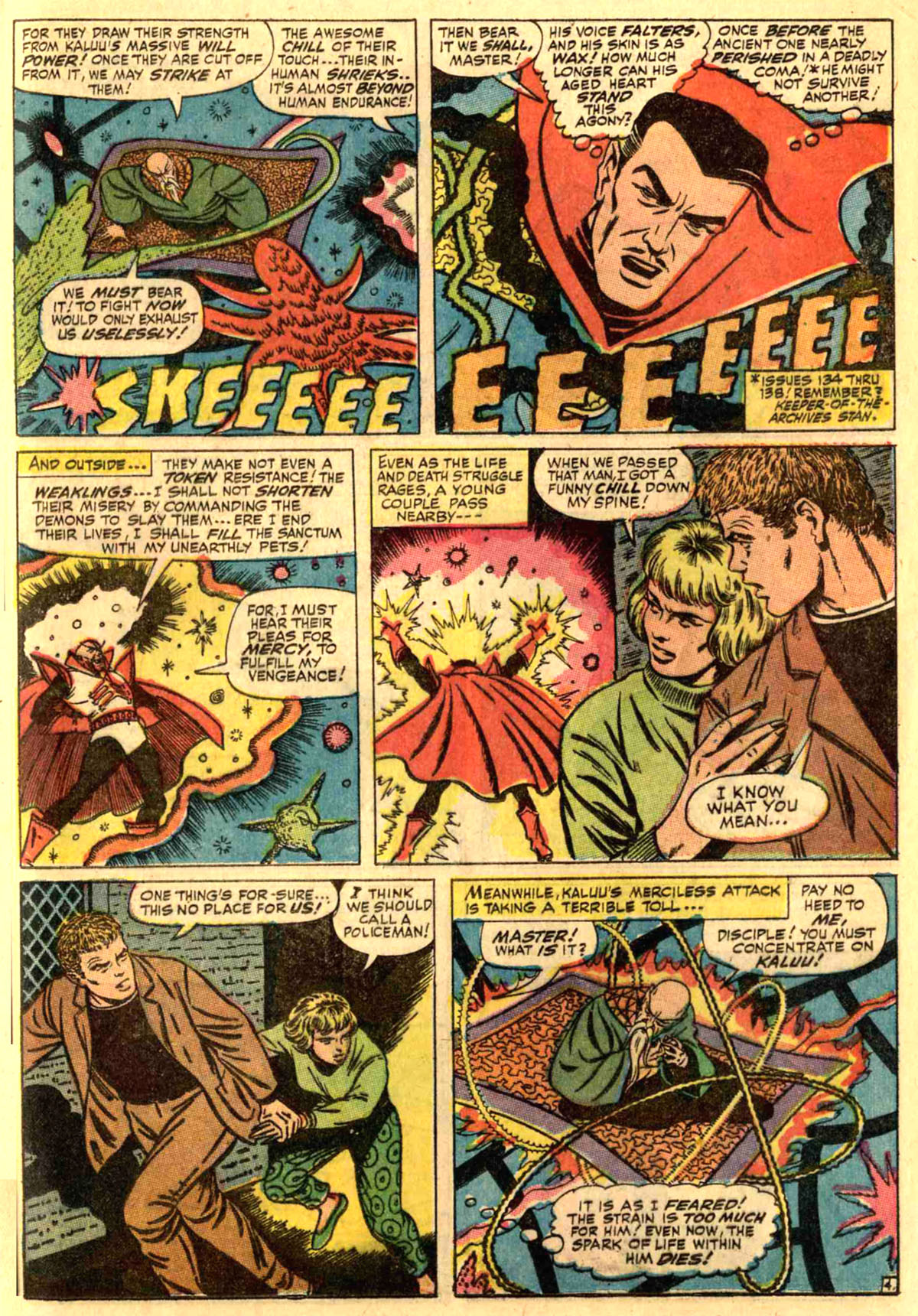 Read online Marvel Masterworks: Doctor Strange comic -  Issue # TPB 2 - 78