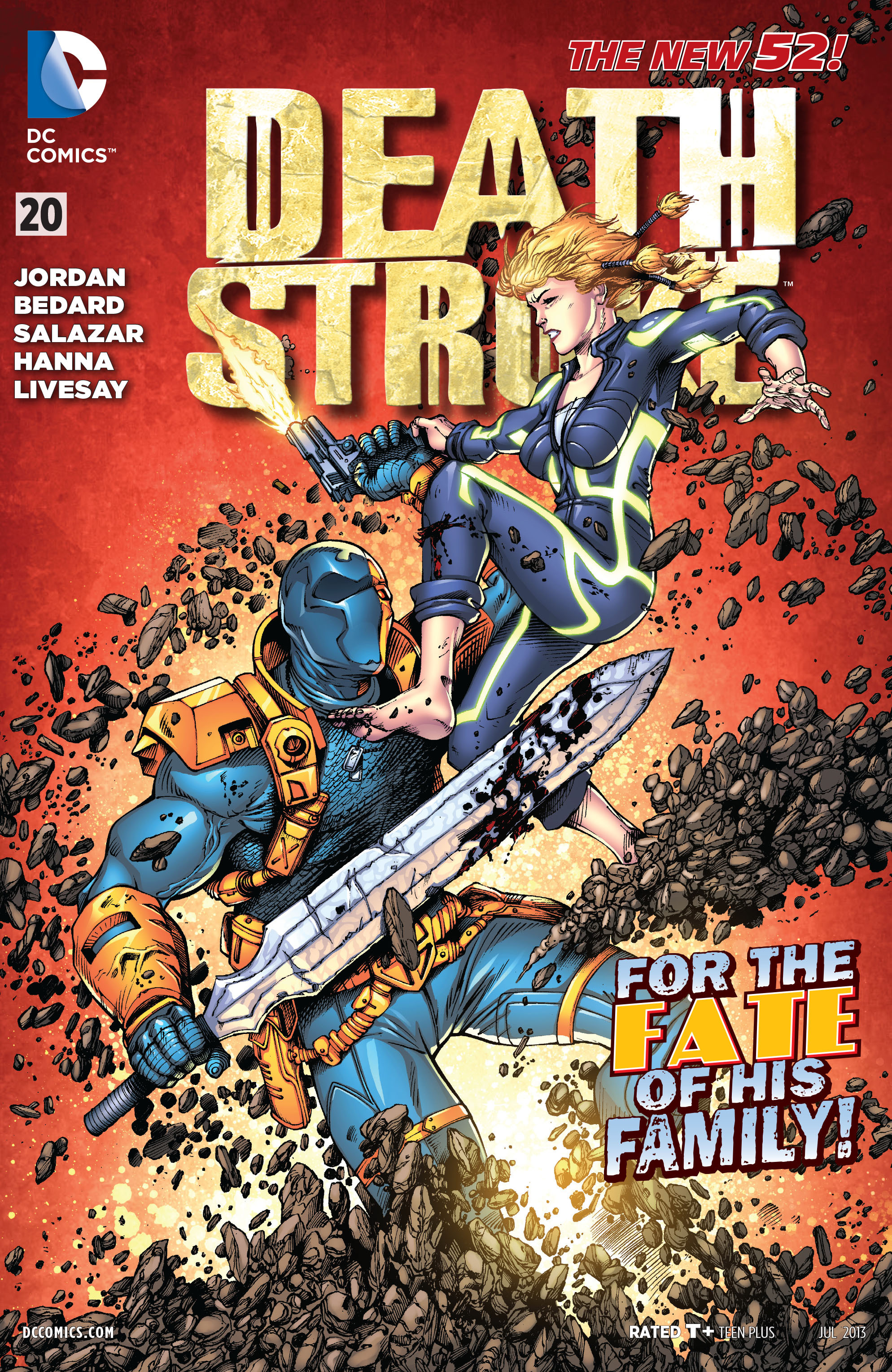 Read online Deathstroke (2011) comic -  Issue #20 - 1